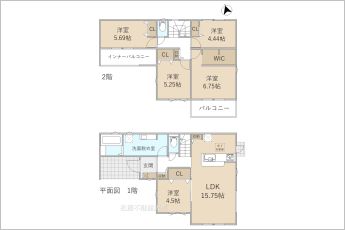 リーブルガーデン磐田中野2期　1号棟