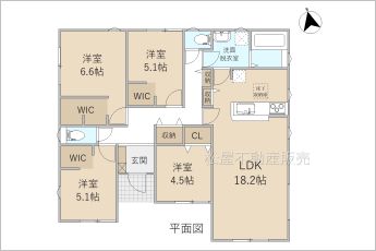 リーブルガーデン中央区舞阪町舞阪第1期　1号棟