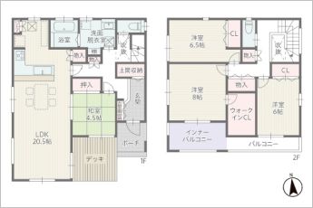 4LDK※図面と現況に相違ある場合には現況優先とします。