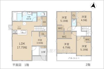 リーブルガーデン浜名区宮口　1号棟