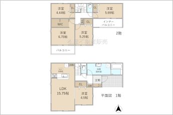 リーブルガーデン豊橋西高師町第1期　2号棟