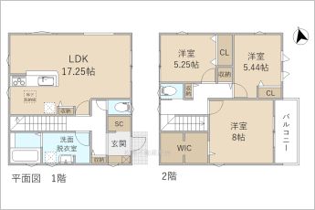 リーブルガーデン豊川市東豊町2丁目59期　1号棟