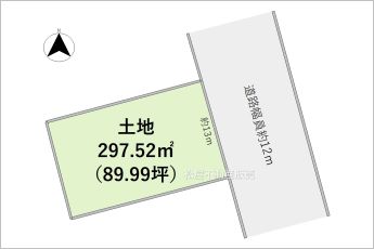 1区画※図面と現況に相違がある場合は現況優先とします