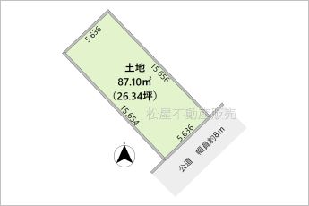 1区画※図面と現況に相違がある場合は現況優先とします