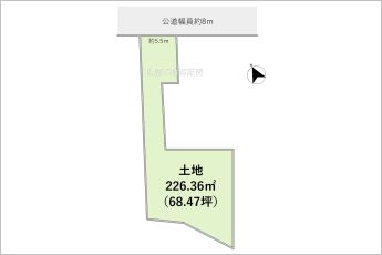 ※図面と現況に相違ある場合には現況優先とします。