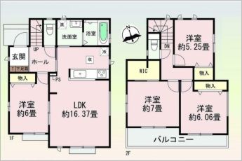 4LDK※図面と現況に相違ある場合には現況優先とします。