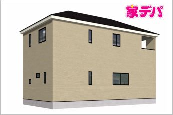 【完成予想外観】完成予想外観は、計画段階の図面を基に描き起こしたもので、形状・色等は実際とは異なる場合があります。詳細はお問い合わせください。