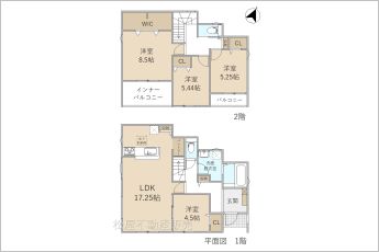 リーブルガーデン蒲郡市金平町59期　1号棟