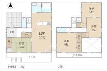 ※図面と現況に相違ある場合には現況優先とします。
