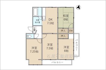 4DK※図面と現況に相違ある場合には現況優先とします。