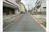 【北側】前面道路：約4ｍ幅