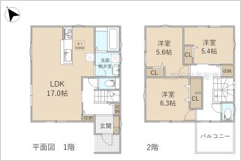 リーブルガーデン中央区和地山　1号棟