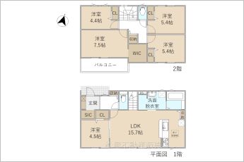 リーブルガーデン磐田竜洋中島5期　1号棟