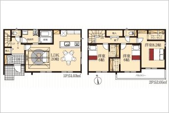 3LDK※図面と現況に相違ある場合には現況優先とします。