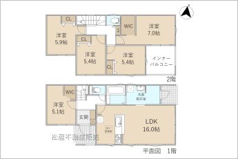 リーブルガーデン浜名区尾野　1号棟
