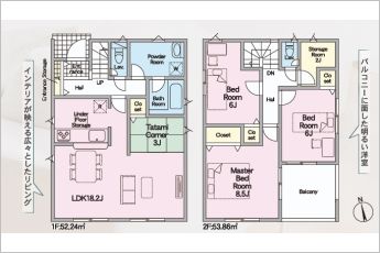 クレイドルガーデン蒲郡市大塚町第13　2号棟
