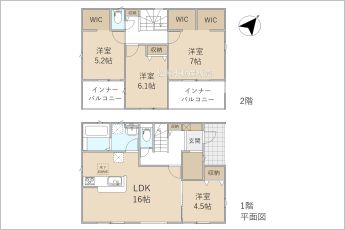 リーブルガーデン豊橋市東幸町59期　1号棟