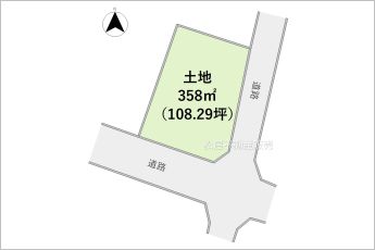 1区画※図面と現況に相違がある場合は現況優先とします