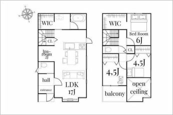 3LDK+タタミコーナー2帖※図面と現況に相違ある場合には現況優先とします。