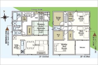 クレイドルガーデン蒲郡市竹島町第4　2号棟