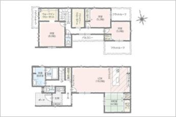 タマタウン豊川市三蔵子　2号棟