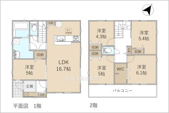 リーブルガーデン豊川市赤坂台第1期　2号棟