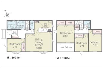 リナージュネクスジー安城市桜井町1期　1号棟