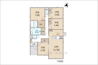 リーブルガーデン磐田上大之郷の平屋　1号棟