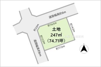 ※図面と現況に相違ある場合には現況優先とします。