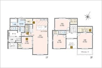 4SLDK※図面と現況に相違ある場合には現況優先とします。