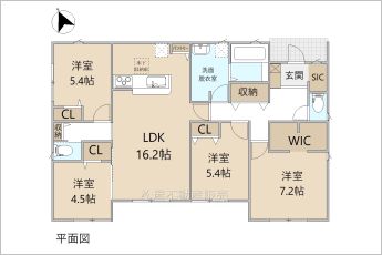 リーブルガーデン中央区舞阪町長十田第2期　1号棟