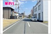 前面道路：北側約6.8ｍ幅