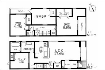 リーブルガーデン安城市城南町　2号棟