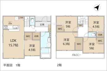 リーブルガーデン田原市田原町第2期　3号棟