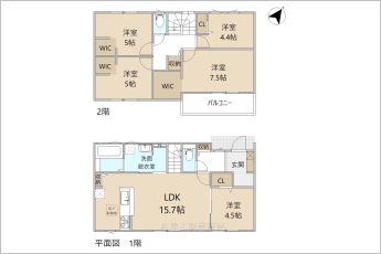 リーブルガーデン田原市田原町第2期　6号棟