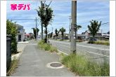 前面道路：東側約24ｍ幅（南大通）