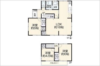 3LDK（リフォーム前）※図面と現況に相違ある場合には現況優先とします。