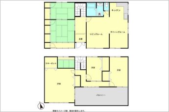 5LDK※図面と現況に相違ある場合には現況優先とします。