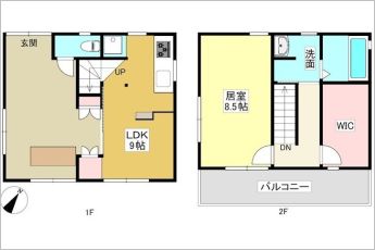 1SLDK＋事務所※図面と現況に相違ある場合には現況優先とします。