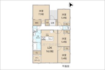 リーブルガーデン中央区米津町2期　2号棟