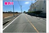 前面道路：北側約10.2ｍ幅