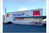 ウエルシア湖西新所原店（1490m）