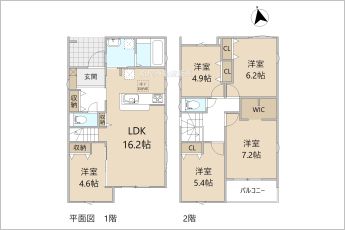 リーブルガーデン中央区大瀬町　3号棟