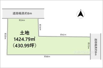 ※図面と現況に相違ある場合には現況優先とします。