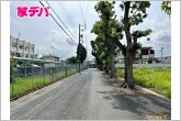 前面道路：北側約8ｍ幅