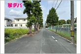 前面道路：北側約8ｍ幅