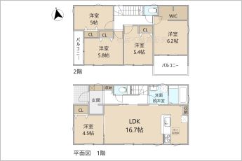 リーブルガーデン豊川市伊奈町平内59期　3号棟