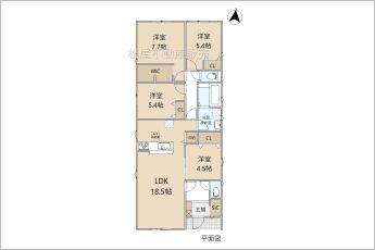 リーブルガーデン磐田掛塚新町4期　1号棟