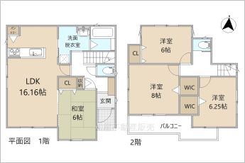 4LDK※図面と現況に相違ある場合には現況優先とします。