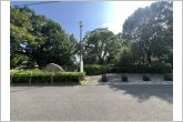 三ツ谷公園（260m）三ツ谷公園の北側からの全景です。